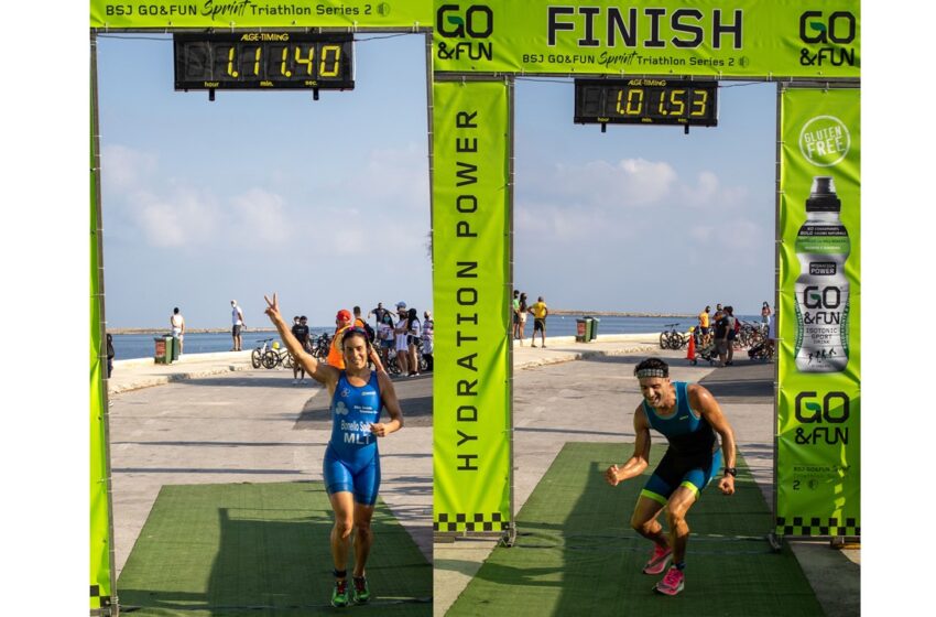  Bonavia U Bonello Spiteri Jirbħu l-Kampjonat Nazzjonali ‘Sprint Triathlon’