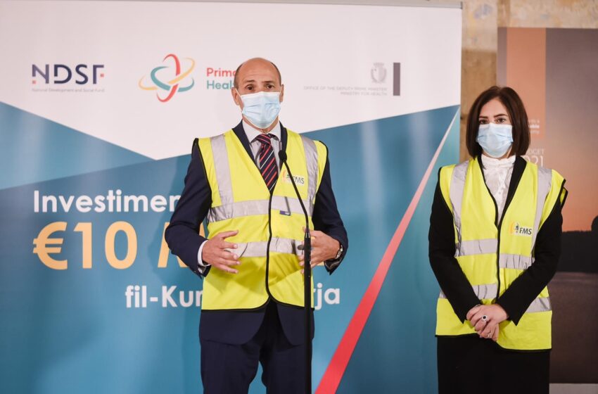  Investiment Ta’ €1.2 miljun Fiċ-Ċentru Tas-Saħħa Tal-Gżira