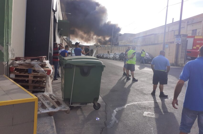  Bil-Filmat: Operazzjoni Fuq Skala Kbira Minħabba Nirien Fil-Wasteserv Fil-Marsa
