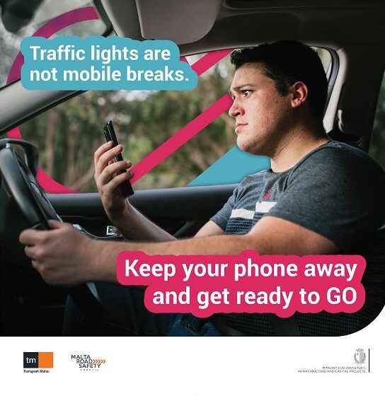  Tużax il-Mobile Waqt Li Ssuq, Lanqas mat-Traffic Lights