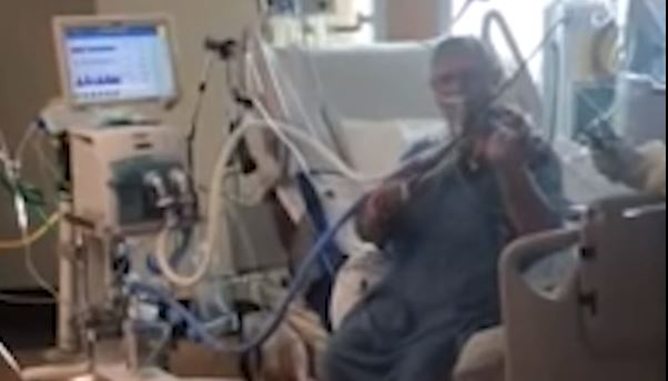  Fl-ITU Bil-Ventilatur U Jdoqq Il-Vjolin Biex Jirringrazzja Lill-Ħaddiema Tas-Saħħa