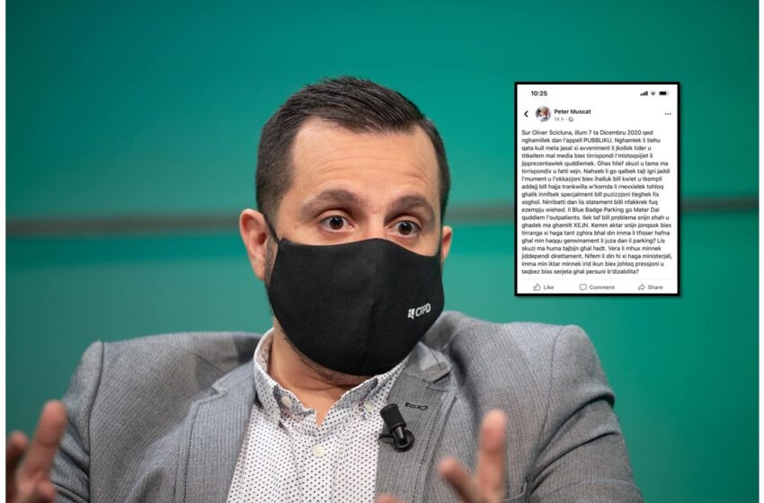  Jallega Li Oliver Scicluna Ħlief Skuzi Ma Jirrispondix U Fatti Xejn U Li Ħoloq Ħajja Komda Għalih.