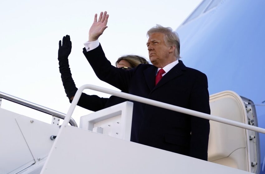  Bil-Filmat: Trump L-Ewwel President Li M’Attendiex Iċ-Ċerimonja Tas-Suċċessur Tiegħu