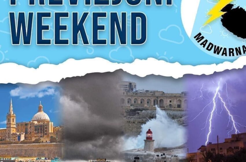  Ser Jissaħħab Fi Tmiem Il-Ġimgħa…