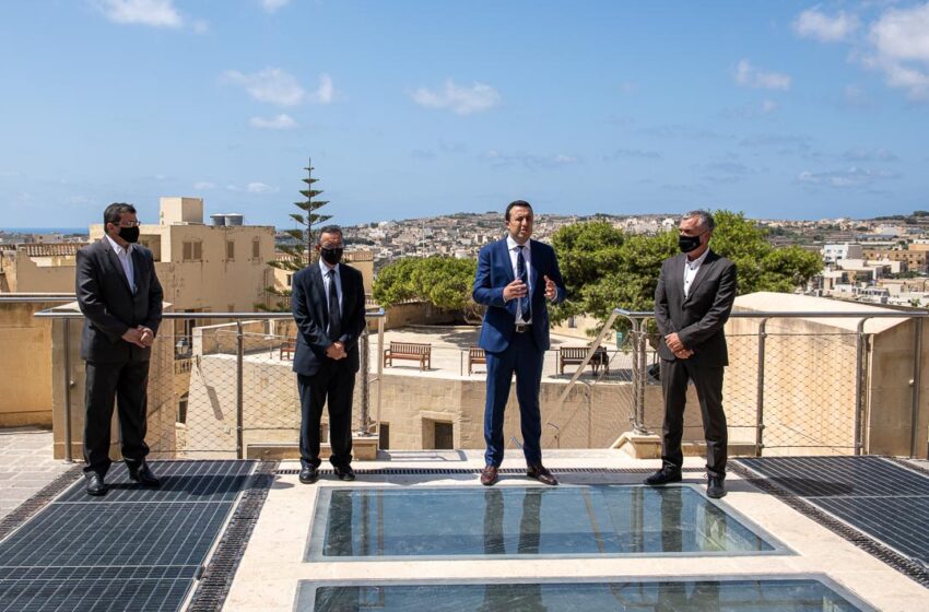  Inawgurat Xogħol Ta’ Restawr Fid-Daħla Ewlenija Taċ-Ċittadella