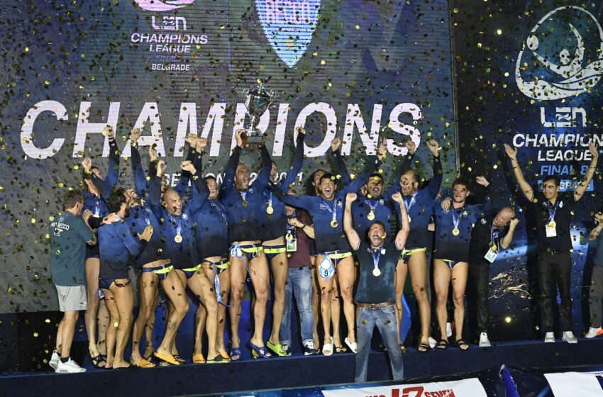  Bil-Filmat: Malta Qed Tospita Ċ-Champions Ewropej Tal-Waterpolo Pro Recco Genova