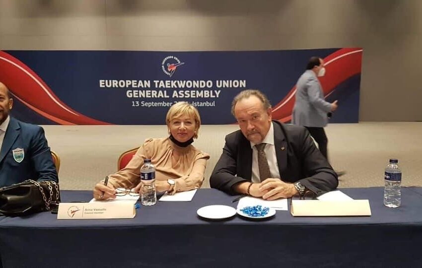  Anna Vassallo Eletta Bħala Viċi President Tal-Unjoni Ewropea Tat-Taekwondo