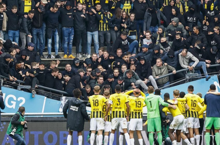  Bil-Filmat: Fl-Olanda Parti Minn Stand Jikkollassa Waqt Partita Tal-Futbol