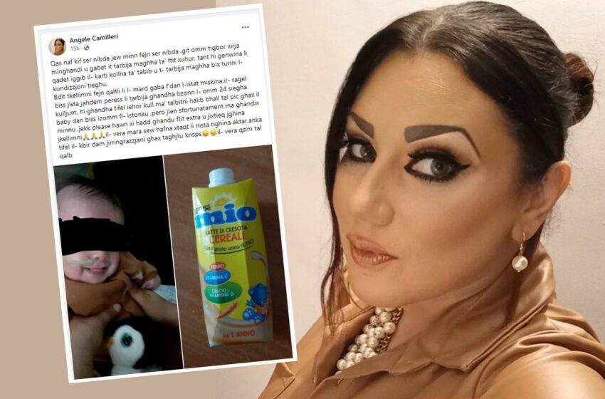  Omm F’Diffikultà Titlob L-Għajnuna Minħabba Tarbija B’Kundizzjoni Medika U Tifla B’Tumur F’Rasha