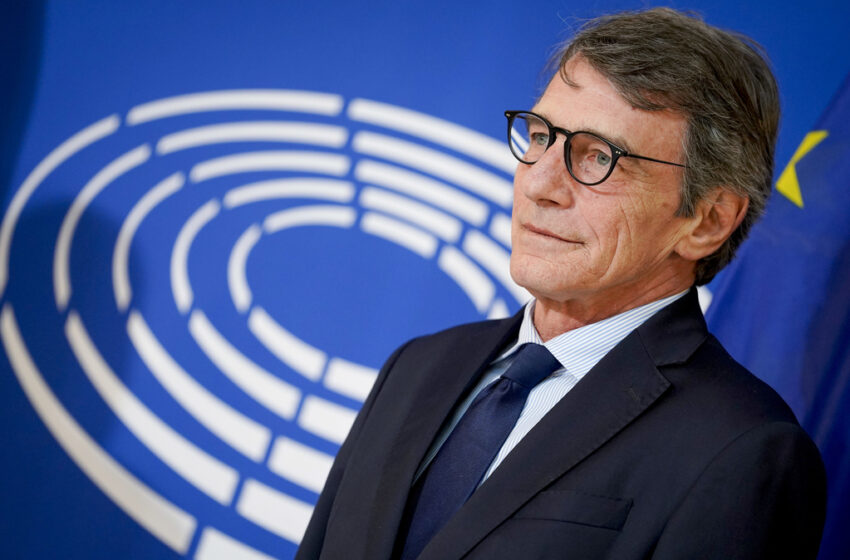  Titħabbar Il-Mewt Tal-President Tal-Parlament Ewropew David Sassoli