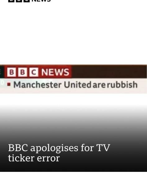  BBC Jiskuża Ruħu Mas-Sapporters Tal-Manchester United – Inkiteb Li Huma ‘Żibel’