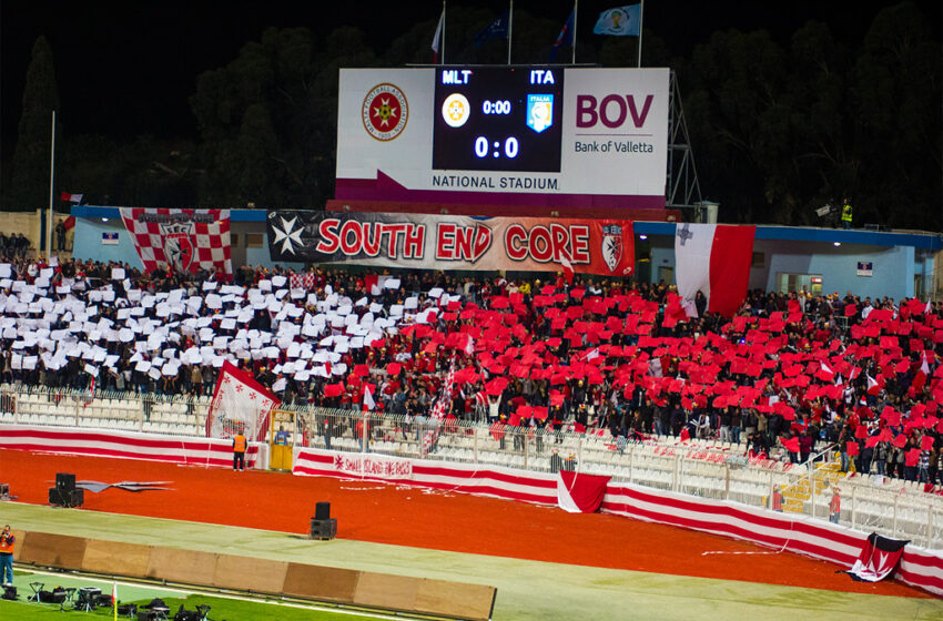 Spettaklu qabel il-partita bejn Malta u l-Italja