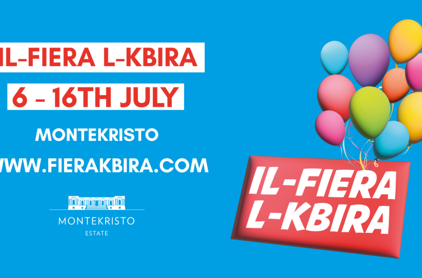  L-iktar u l-ikbar fiera li kulħadd aktarx ikun qed jistenna reġgħet waslet. Il-Fiera l-Kbira f’Montekristo Estate
