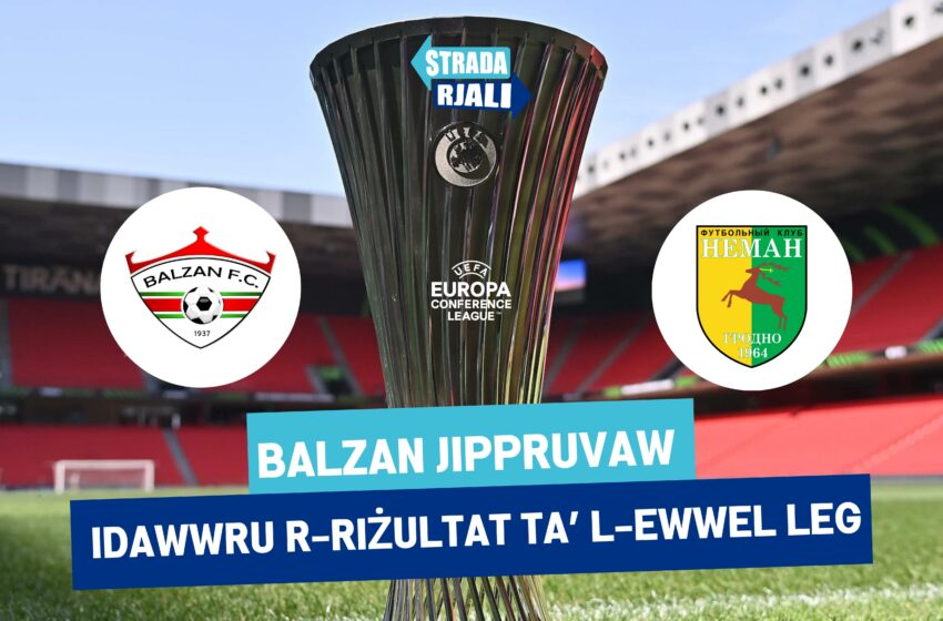  Balzan jippruvaw idawwru r-riżultat tal-ewwel leg