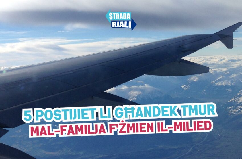  5 postijiet li għandek tmur mat-tfal tiegħek fil-vaganzi tal-Milied