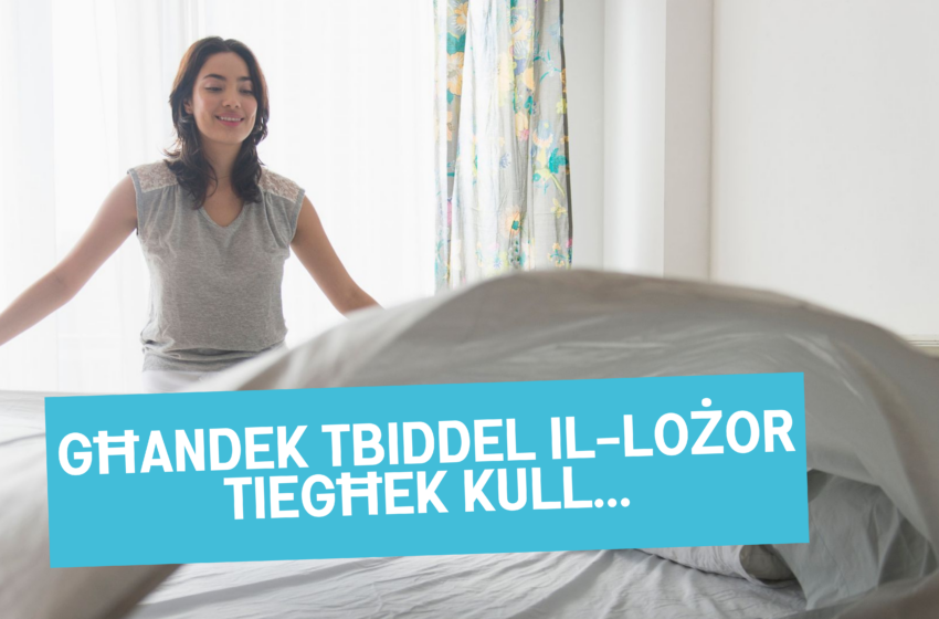  Għandek taħsel il-lożor kull…