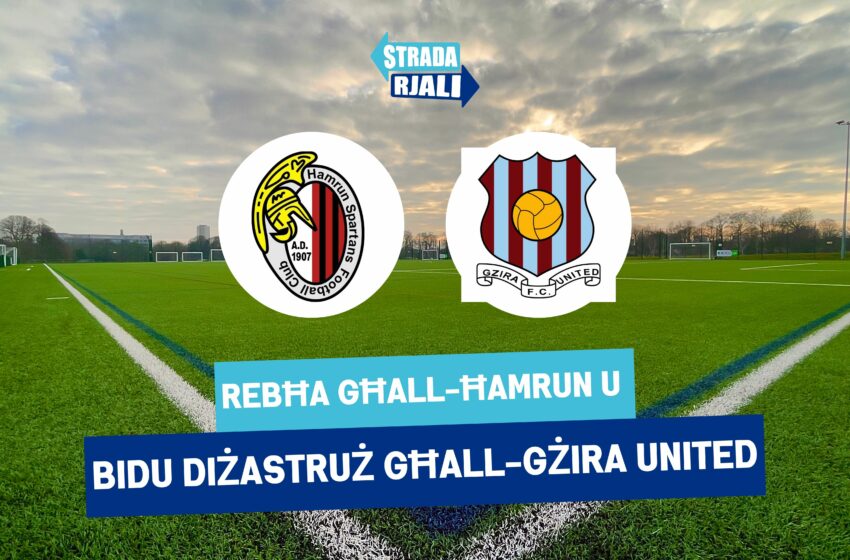  Rebħa għall-Ħamrun u bidu diżastruż għall-Gżira United