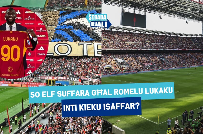  50 elf suffara għal Romelu Lukaku.