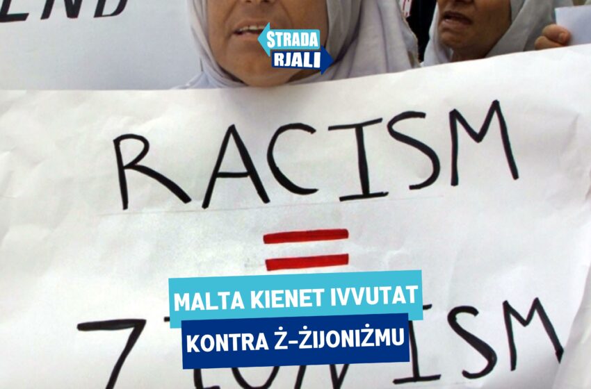 Malta kienet ivvutat kontra ż-Żijoniżmu