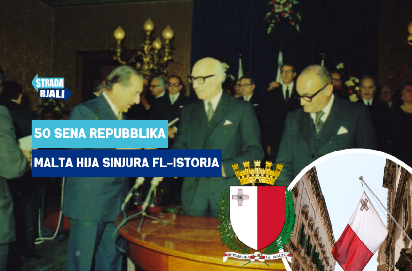  Din is-sena Malta se tiċċelebra 50 sena Repubblika