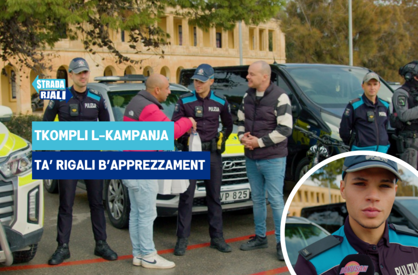  Ħafna rigali jfuħu … mingħand Areon għall-Pulizija