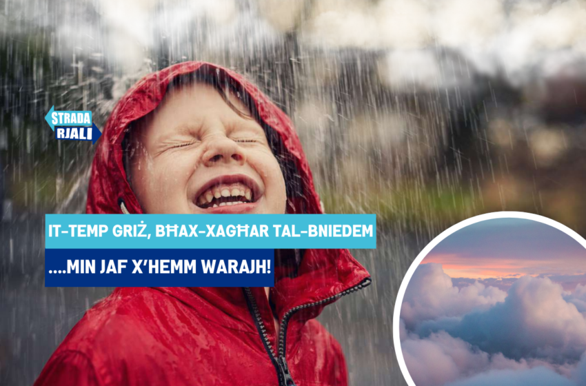  It-temp għat-tnejn 8 ta’ Jannar