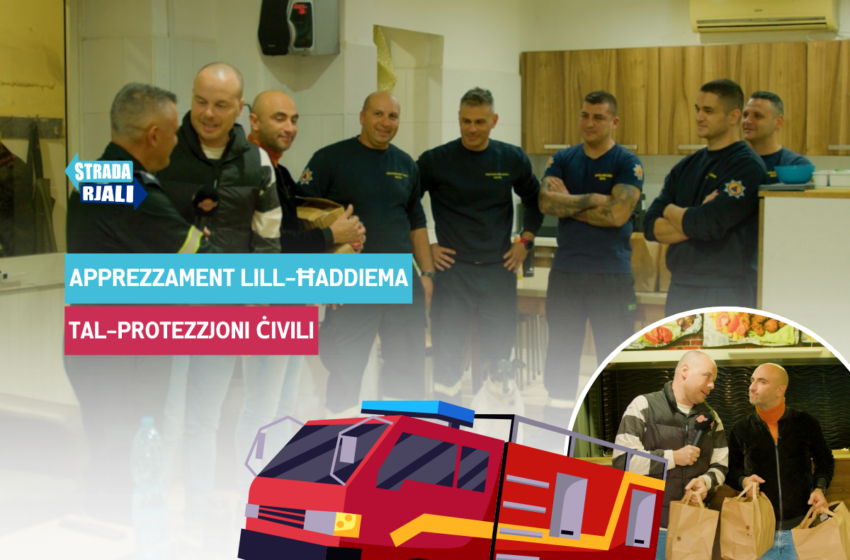  Mgħobbijin sew m’għand Fish N Chick Għal għand il-Protezzjoni Ċivili