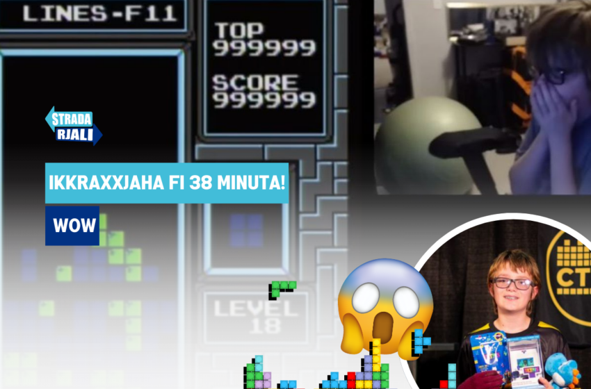  Game over! Tfajjel ta’ 13-il sena jikkraxxja Tetris